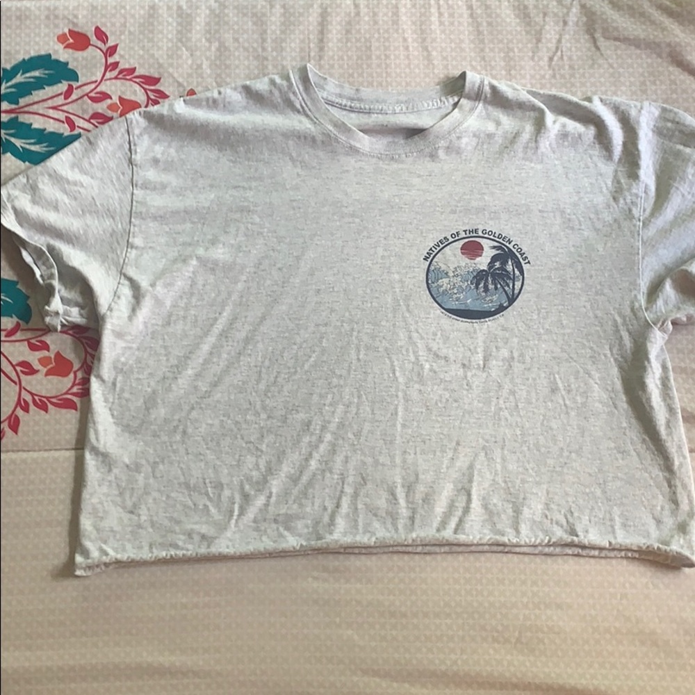 Brandy Melville cropped t-shirt oversized